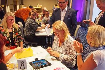 fun competitive team building activity France