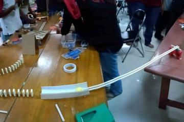 chain reaction team building activity catalyst indonesia