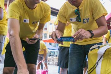 interactive outdoor activity team building Aruba