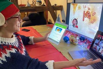 remote team building festive