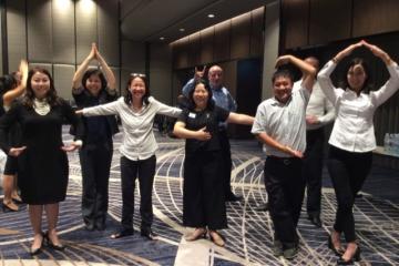 Go team Indoors challenging team building