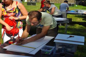 creative team building activity Belgium