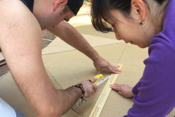 fun creative team building challenge