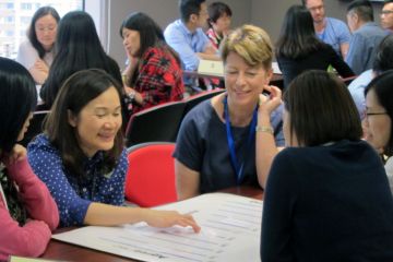 Speak Up Speak Out networking activity