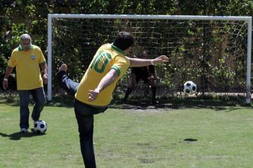 goaal team building football activity goall