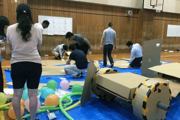 flat out formula one challenging team building activity