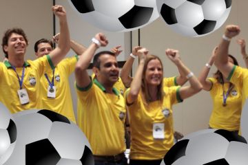 football team building event