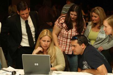 	creative team building business game