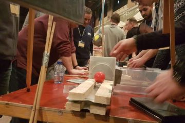 chain reaction team building activity