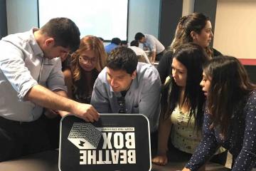 juego de escape corporativo team building catalyst chile