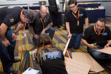 creative team building activity