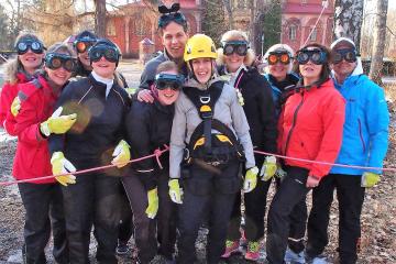 breakthrough outdoor team bonding activity