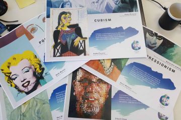 think art creative team building activity