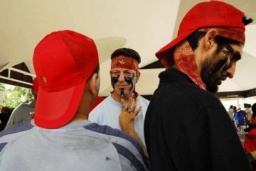 two tribes indigenous games team building