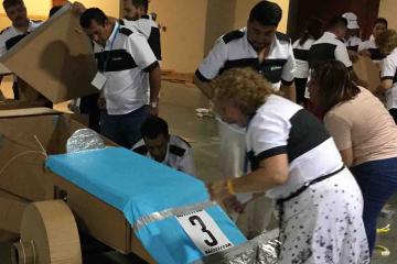 creative challenging team building activity catalyst mexico