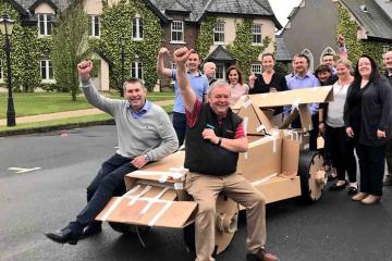 creative team building challenge formula one catalyst uk