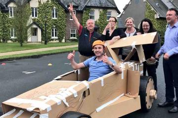 creative team building challenge formula one catalyst uk