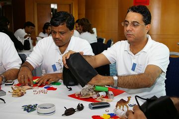 business team building trading game