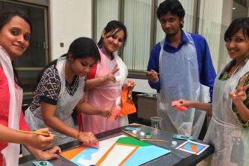 creative artistic team building india