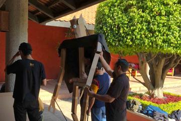 fun creative team building challenge