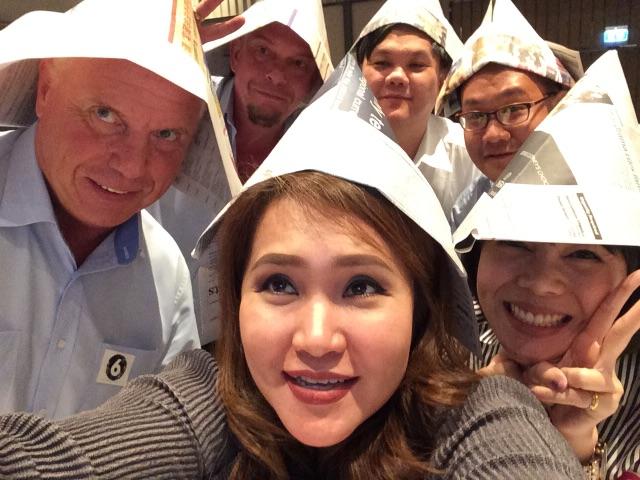 Go team Indoors challenging team building