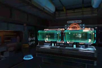 virtual reality team game