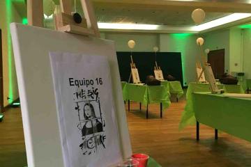 artistic team building activity catalyst chile