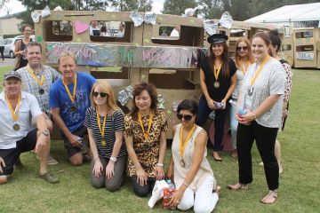 creative team building activity