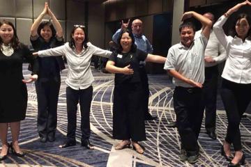 Go team Indoors challenging team building