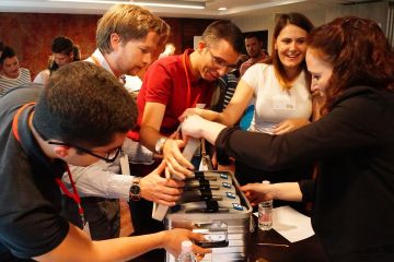 beat the box team building activity