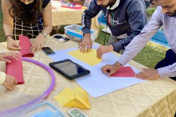 fun competitive team building activity