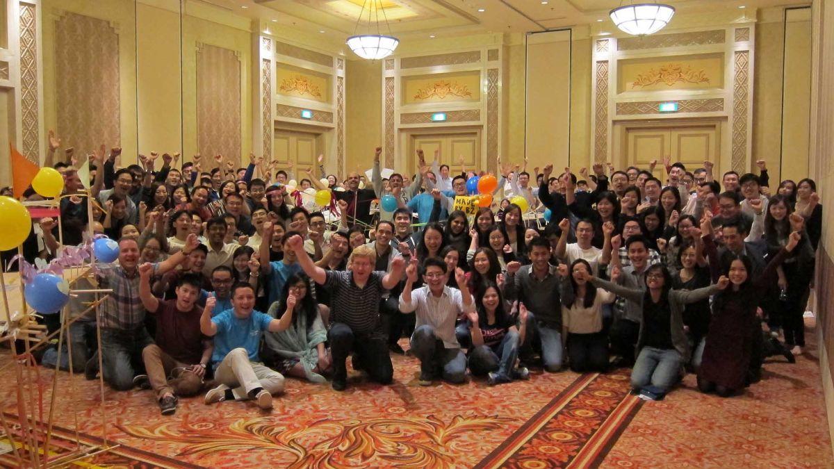 conference group photo team building resized