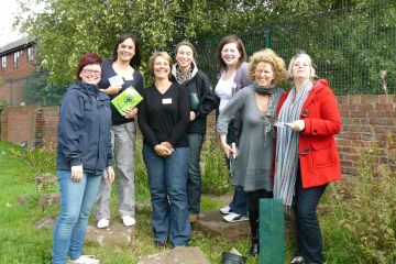 tree mend us charity team building activity