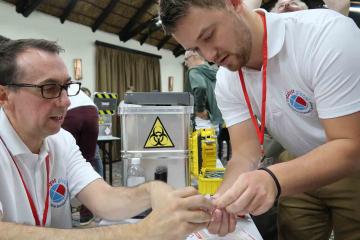 challenging team building escape game