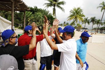 two tribes indigenous games team building