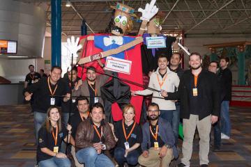 fun creative team building challenge