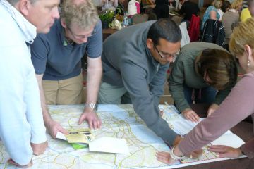 tree mend us charity team building activity