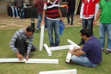 creative team building activity