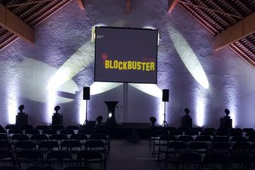 Blockbusters artistic team building activity