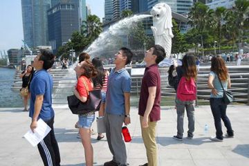 team pose in the city team in funny poses go team hotshots city explorer