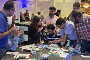 Everest themed business game