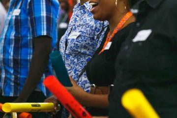 corporate music workshop curacao