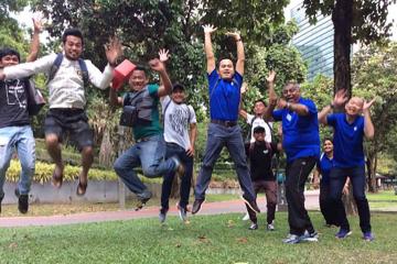 Go Team interactive treasure hunt