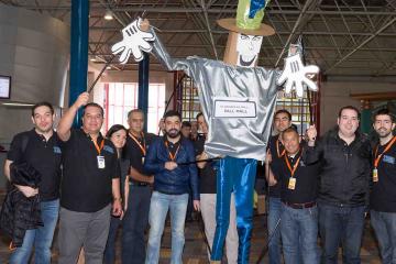 fun creative team building challenge