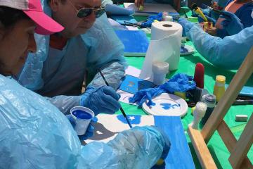 artistic team building activity catalyst chile