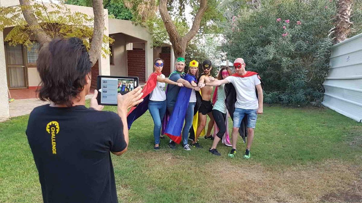 blockbusters team building  bank yahav israel