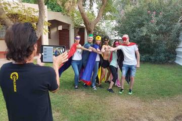 blockbusters team building  bank yahav israel