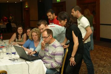 creative team building business game