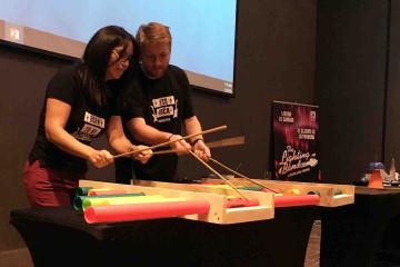 music team building activity catalyst chile