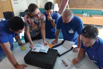 CSI team building escape game